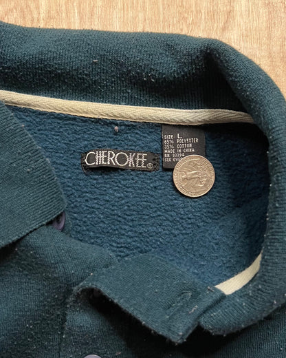 Vintage Cherokee Sports 3 Button Crewneck