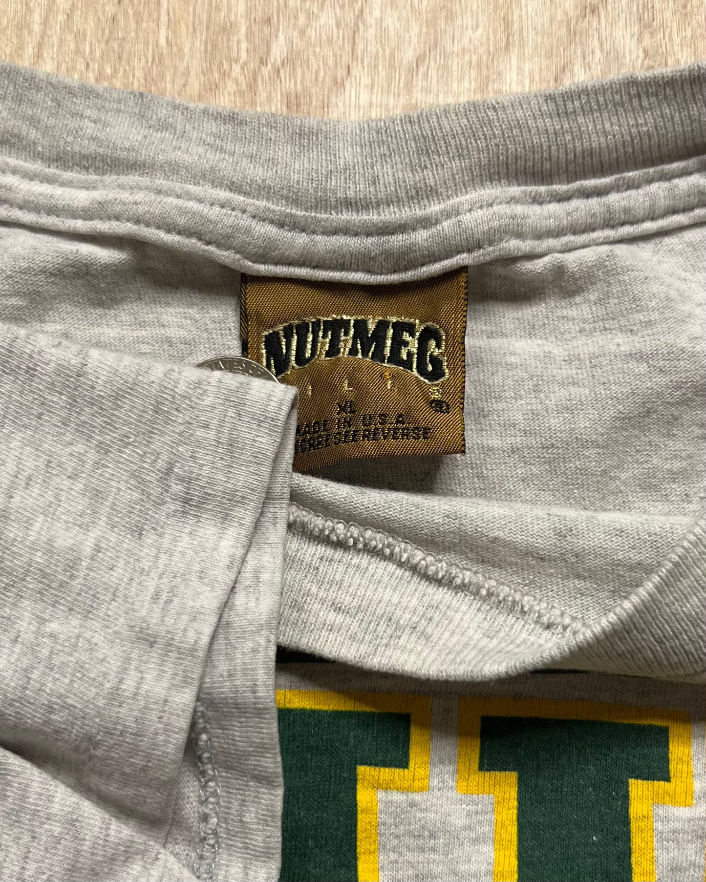 1990 Oakland Athletics Nutmeg Single Stitch T-Shirt