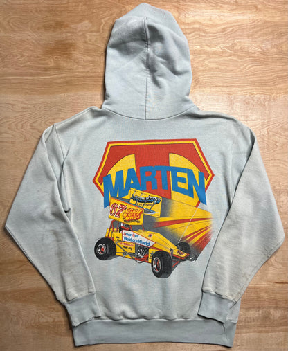True Vintage Distressed Marten Racing Hoodie