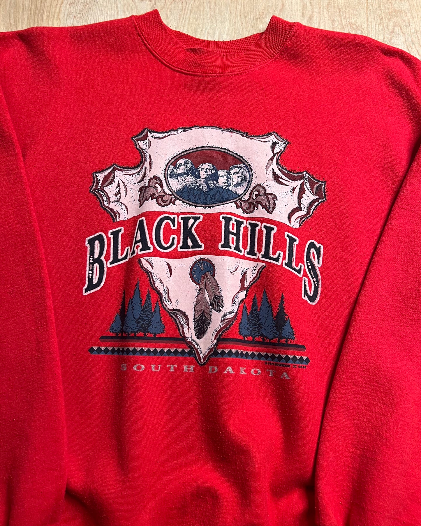 Vintage Black Hills South Dakota Crewneck