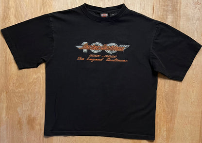 2003 Harley Davidson 100 Years "The Legend Continues" T-Shirt