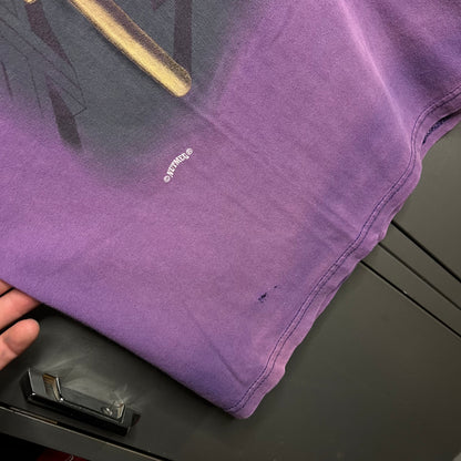 Vintage 1990s Faded x Distressed Minnesota VIkings Made in USA Nutmeg T-Shirt