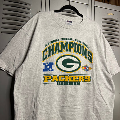 Vintage 1990s Green Bay Packers Conference Champions x Super Bowl Bound CSA T-Shirt