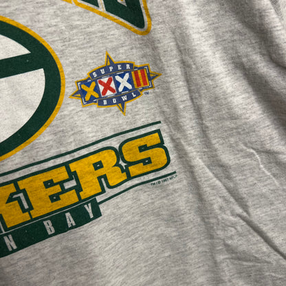 Vintage 1990s Green Bay Packers Conference Champions x Super Bowl Bound CSA T-Shirt