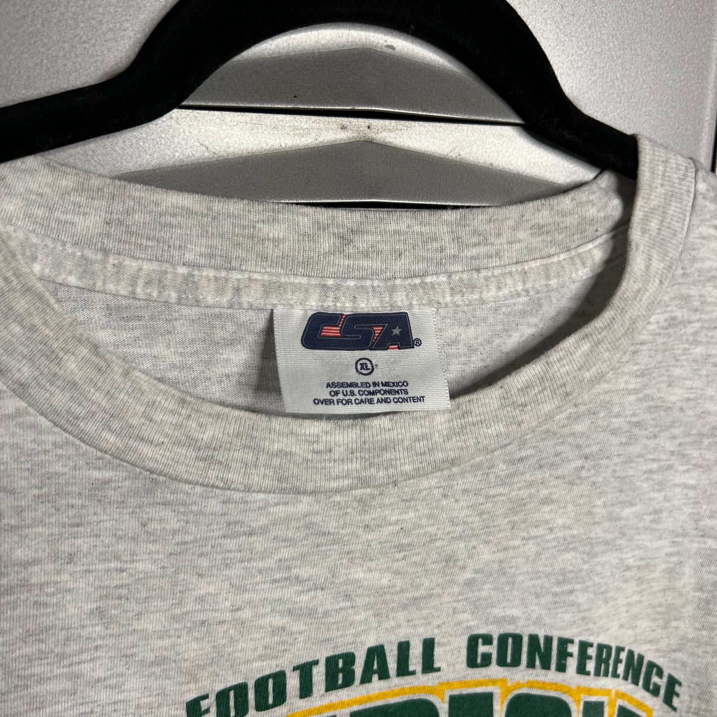 Vintage 1990s Green Bay Packers Conference Champions x Super Bowl Bound CSA T-Shirt