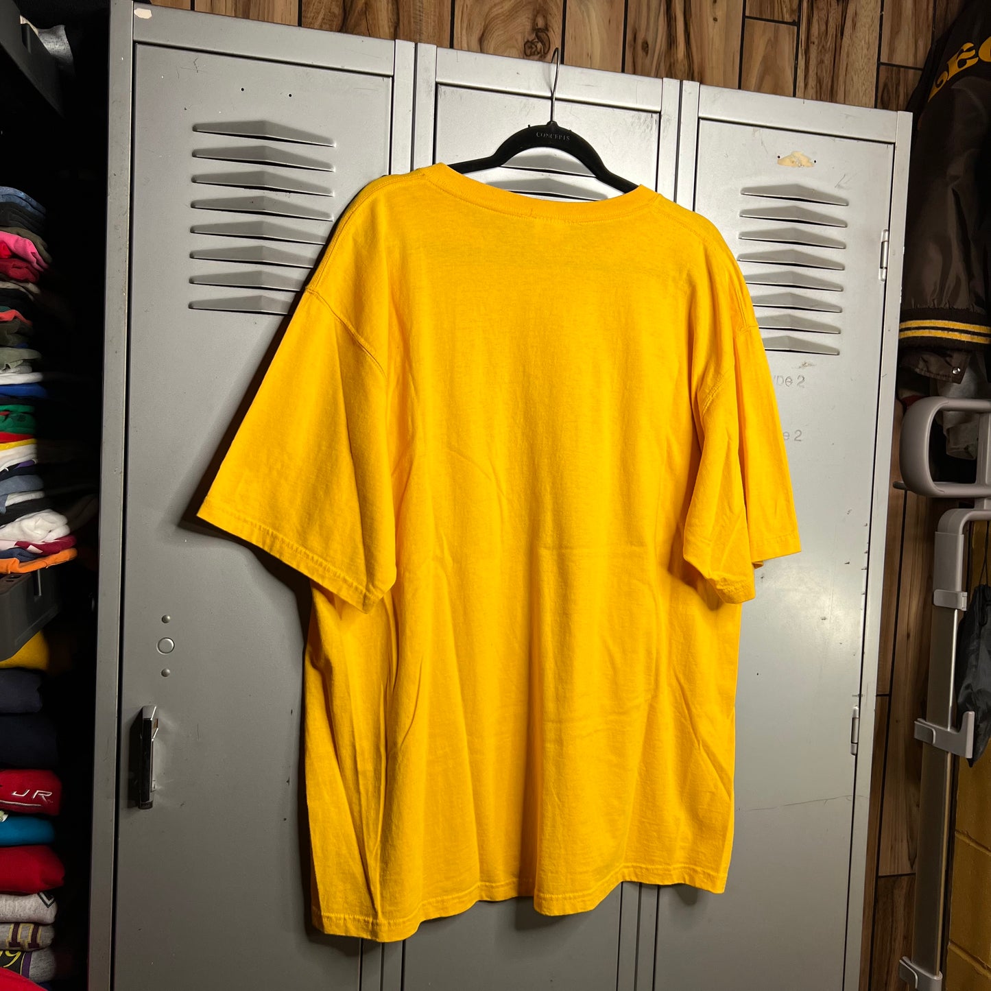 Vintage 2000s Y2K Green Bay Packers "You Can't Handle the Packers" Yellow NFL T-Shirt