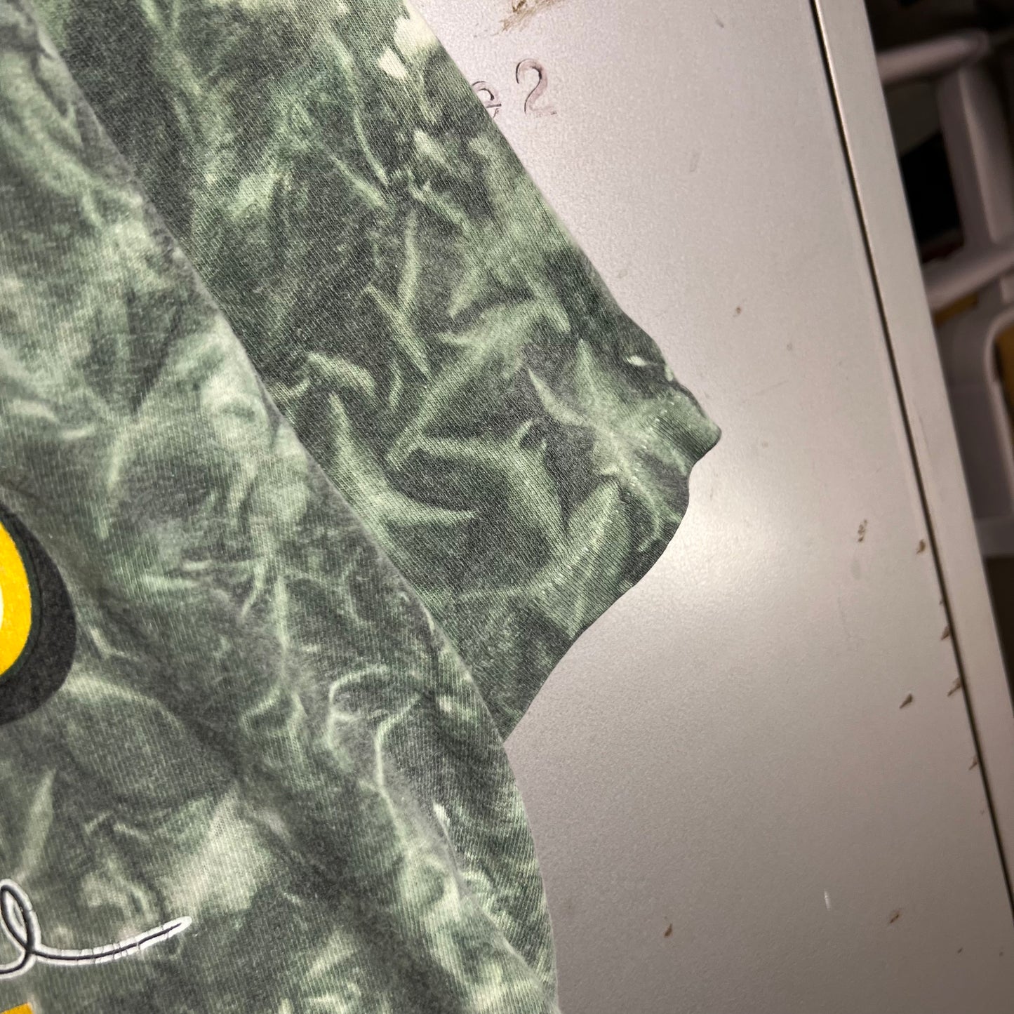 Vintage Early 2000s Y2K Green Bay Packers x Brett Favre Tie Dye Single Stitch All Sport T-Shirt