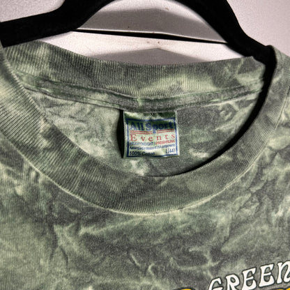 Vintage Early 2000s Y2K Green Bay Packers x Brett Favre Tie Dye Single Stitch All Sport T-Shirt