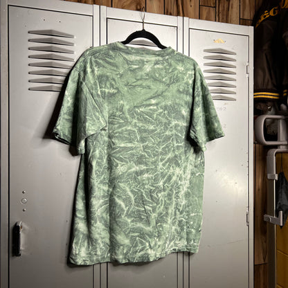 Vintage Early 2000s Y2K Green Bay Packers x Brett Favre Tie Dye Single Stitch All Sport T-Shirt