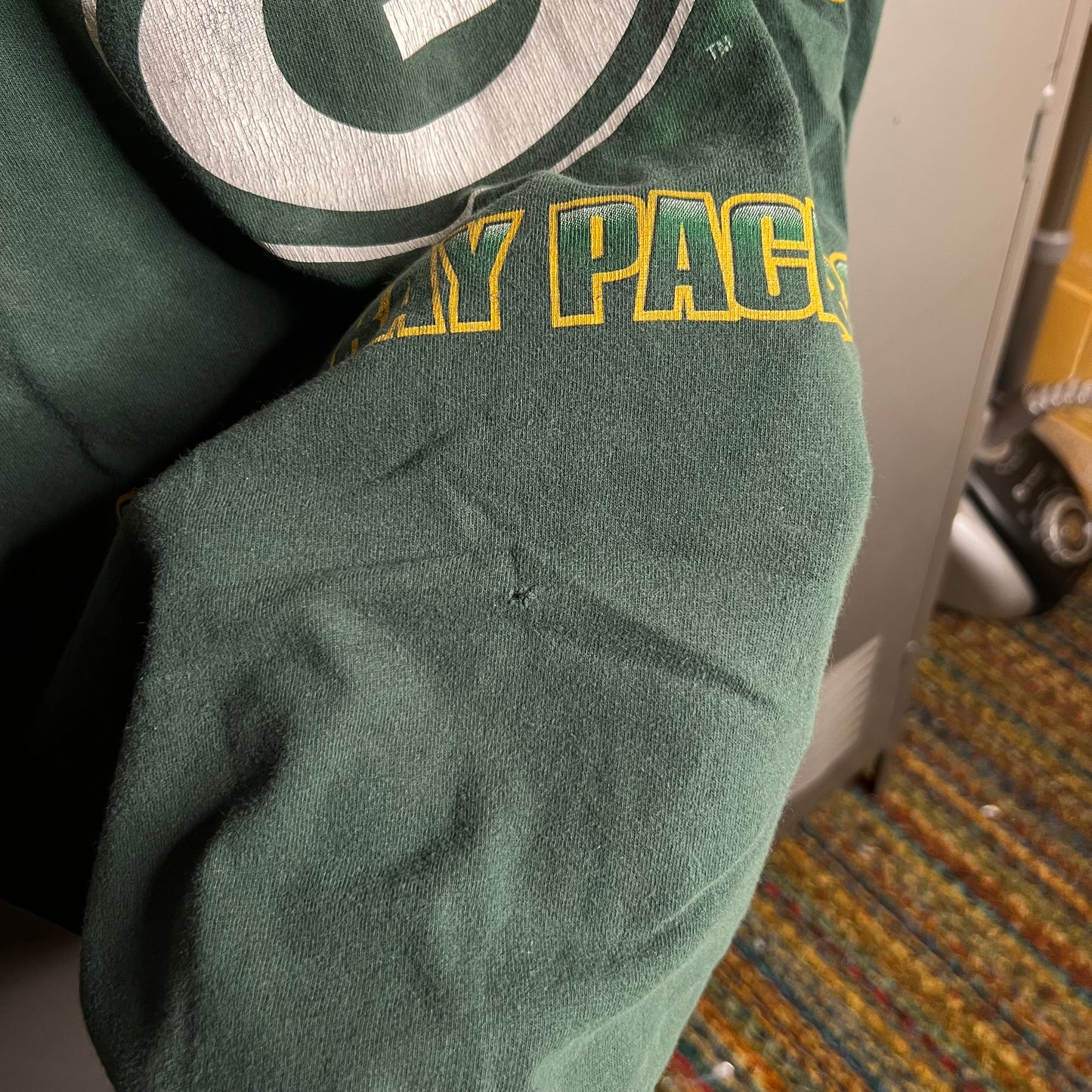 Vintage 1995 Green Bay Packers NFC Central Champions Single Stitch Salem T-Shirt