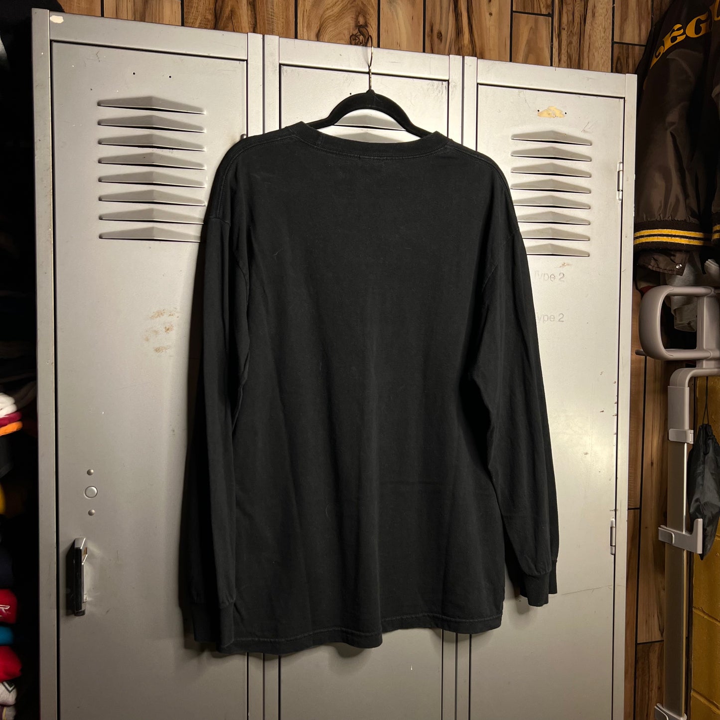 Vintage 2000s Y2K Pittsburgh Steelers Super Bowl Champions AAA Black Long Sleeve