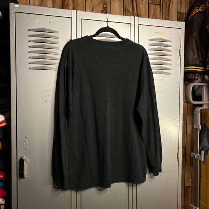 Vintage 2000s Y2K Pittsburgh Steelers Super Bowl Champions AAA Black Long Sleeve