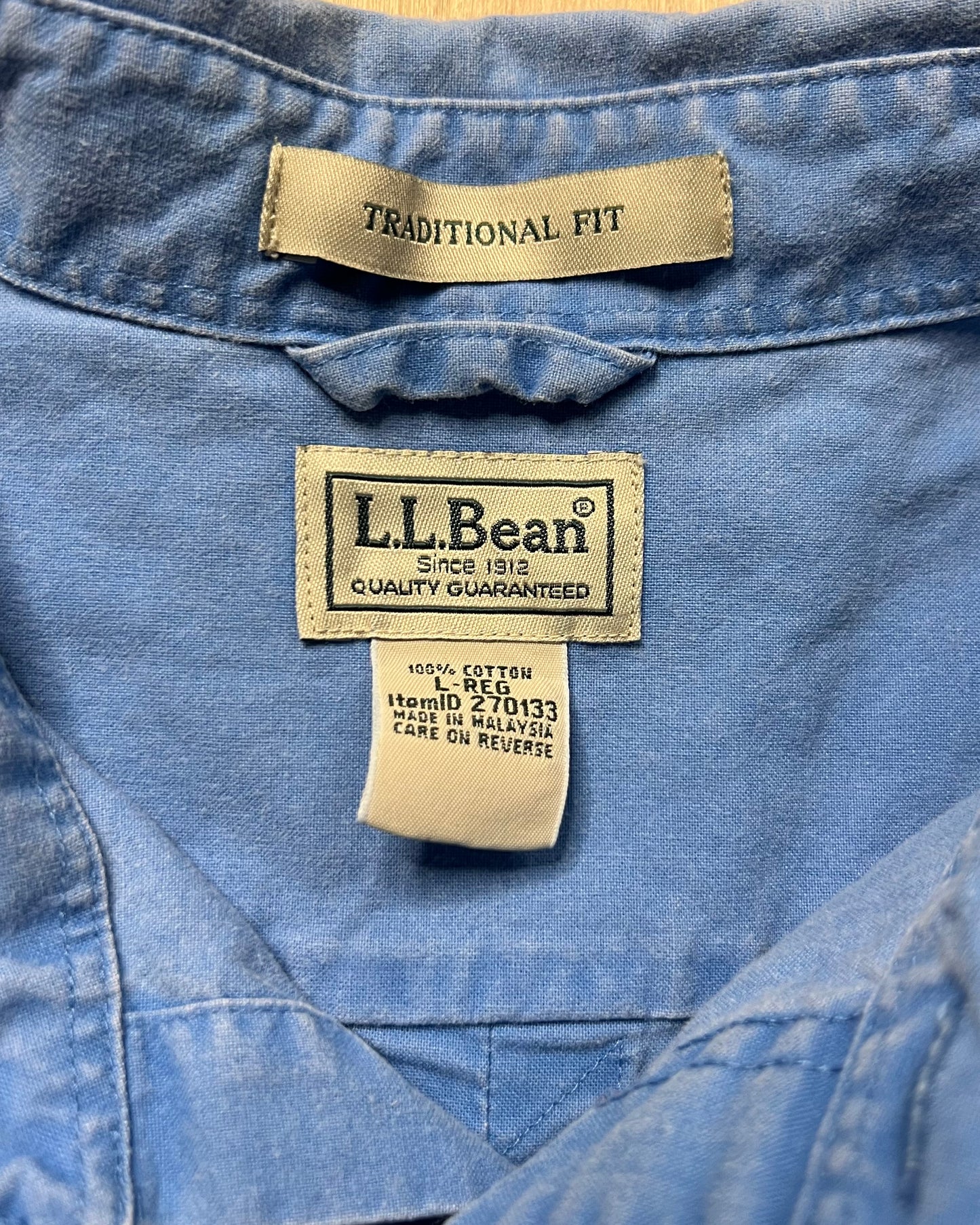 1990's L.L. Bean Traditional Fit Flannel