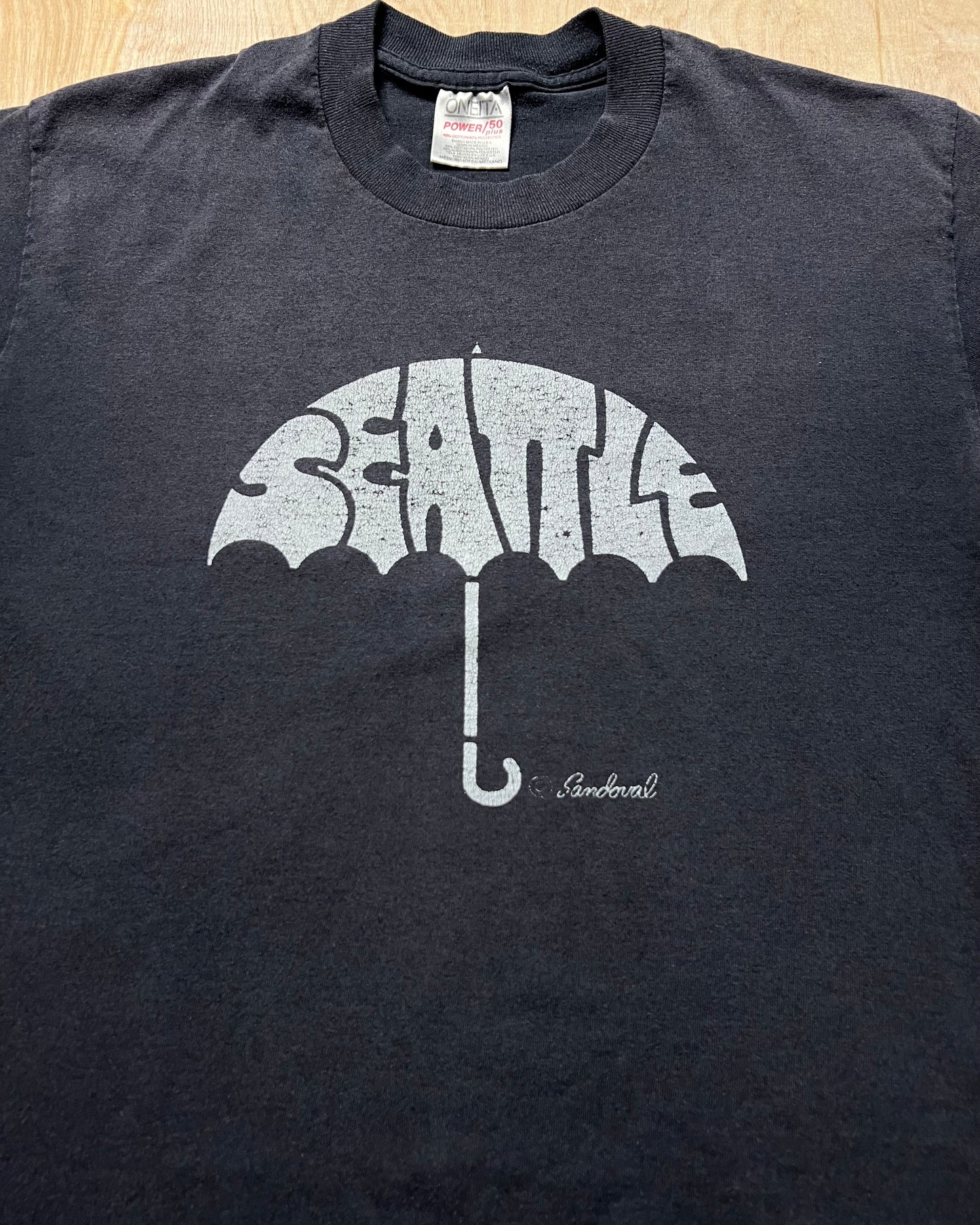 Early 1990's Seattle Single Stitch T-Shirt