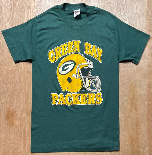 Early 1990's Green Bay Packers Single Stitch T-Shirt
