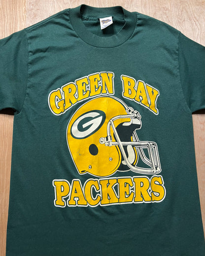 Early 1990's Green Bay Packers Single Stitch T-Shirt