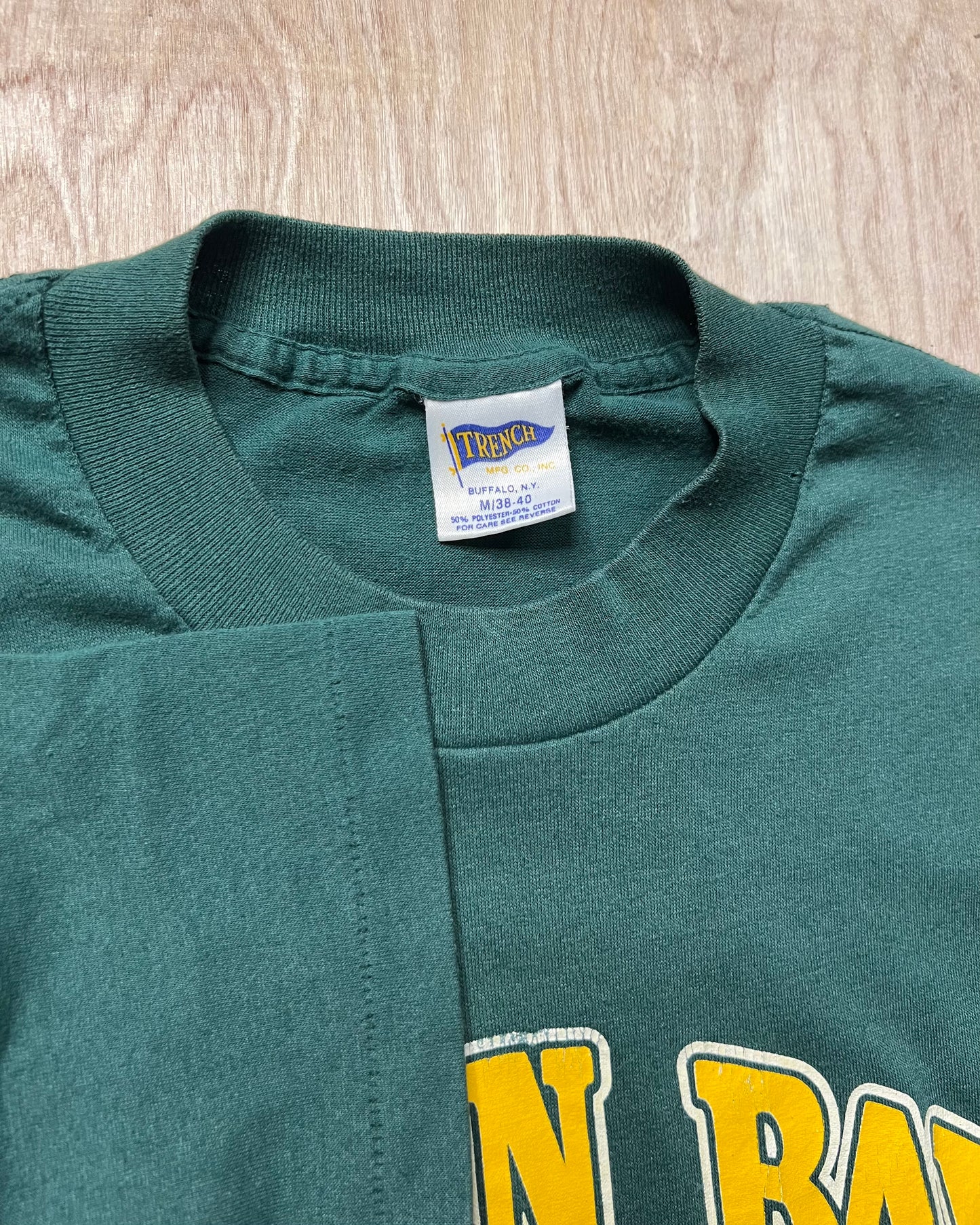 Early 1990's Green Bay Packers Single Stitch T-Shirt