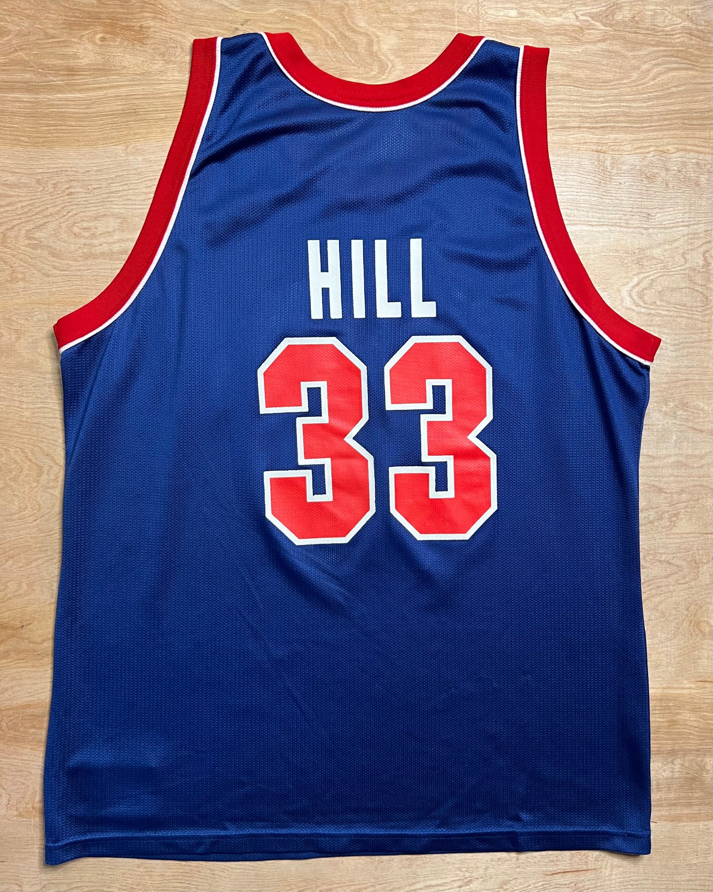 1990's Grant Hill Detroit Pistons Champion Replica Jersey