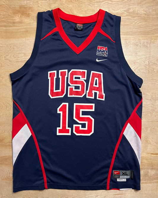 2000's Carmelo Anthony Team USA Nike Team Jersey