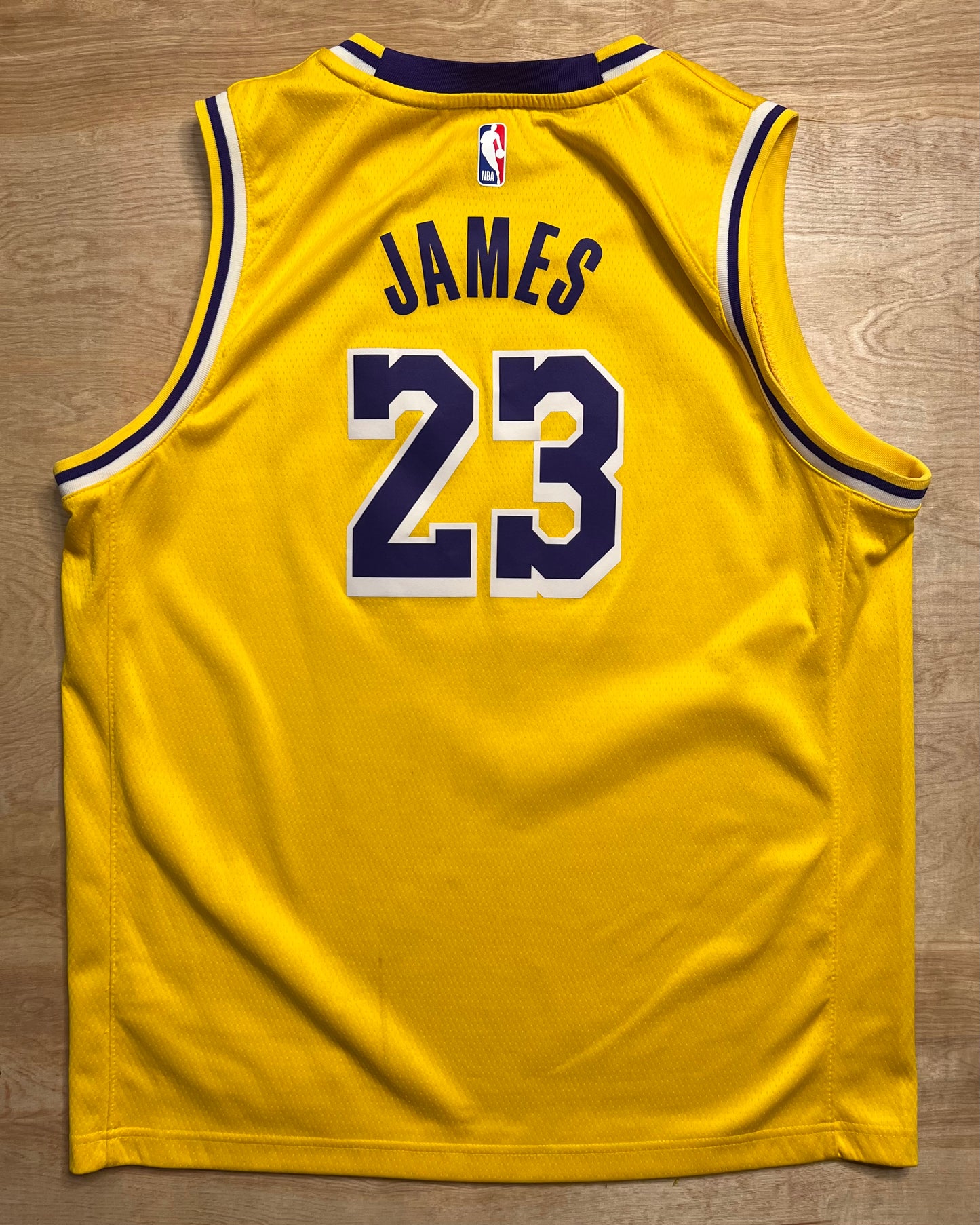 Modern Lebron James Los Angeles Lakers Nike Jersey