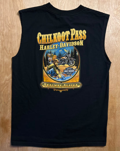 2000's Harley Davidson Chilkoot Pass Alaska Tank Top