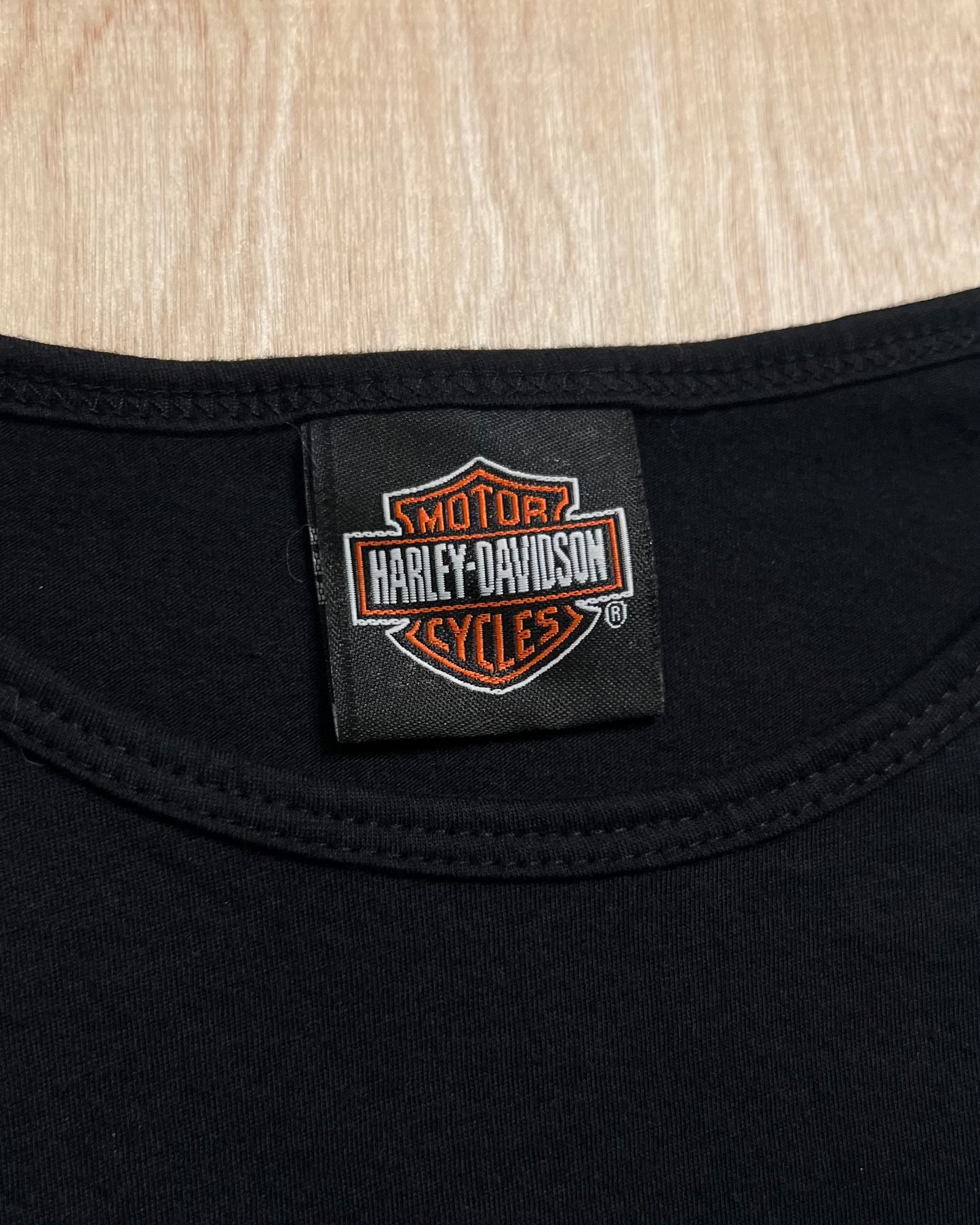 2006 Harley Davidson Rose Sleeves Chippewa Falls, Wisconsin Long Sleeve Shirt