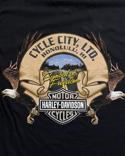 2006 Harley Davidson Cycle City Honolulu, Hawaii T-Shirt