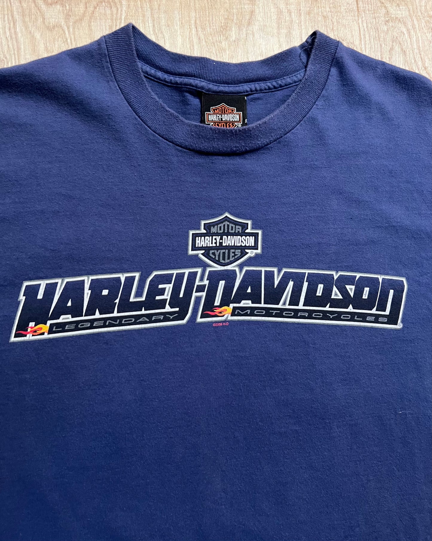 2008 Harley Davidson Legendary Motorcycles Orlando, Florida T-Shirt