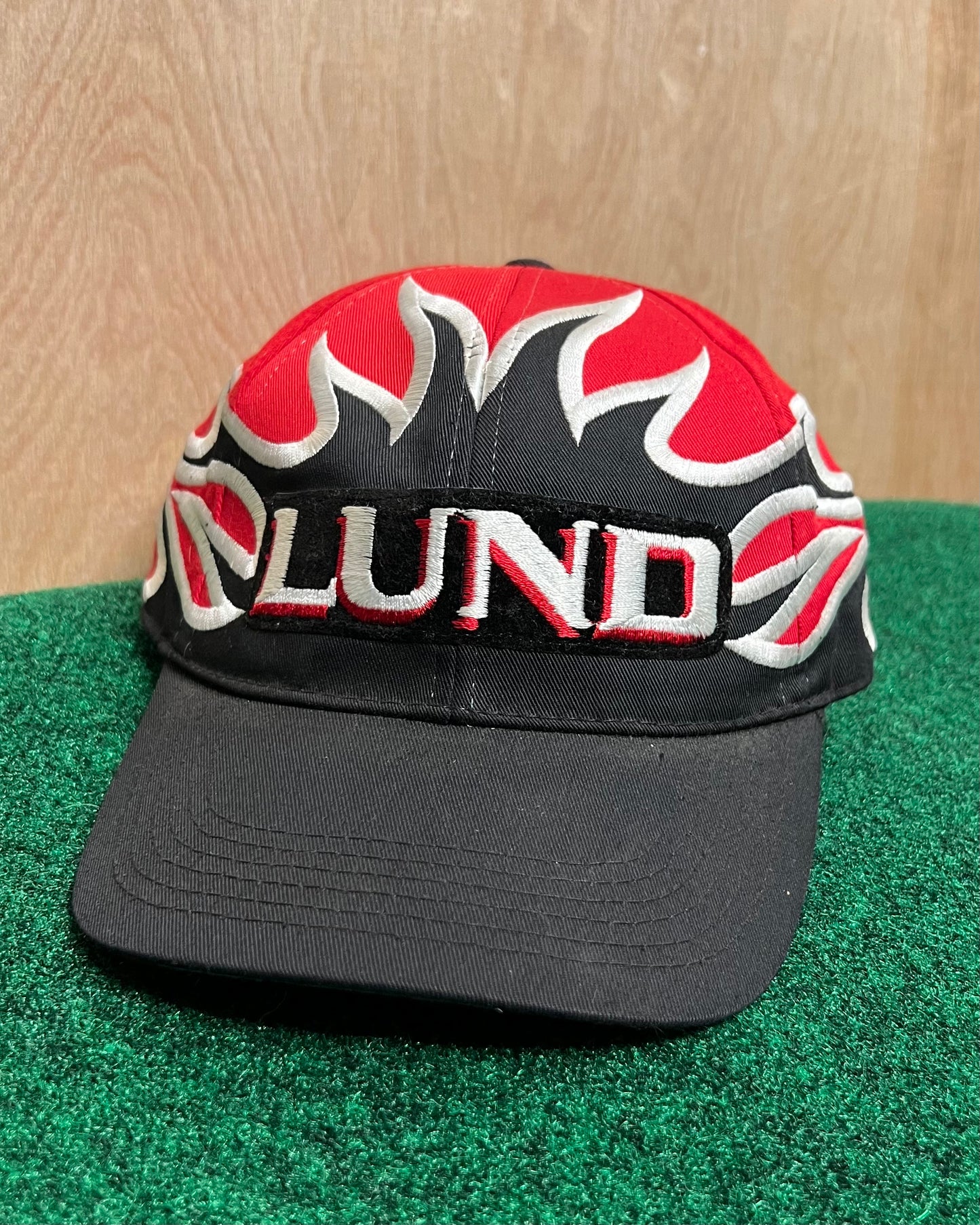 Vintage Lund X Mercury Flame Hat