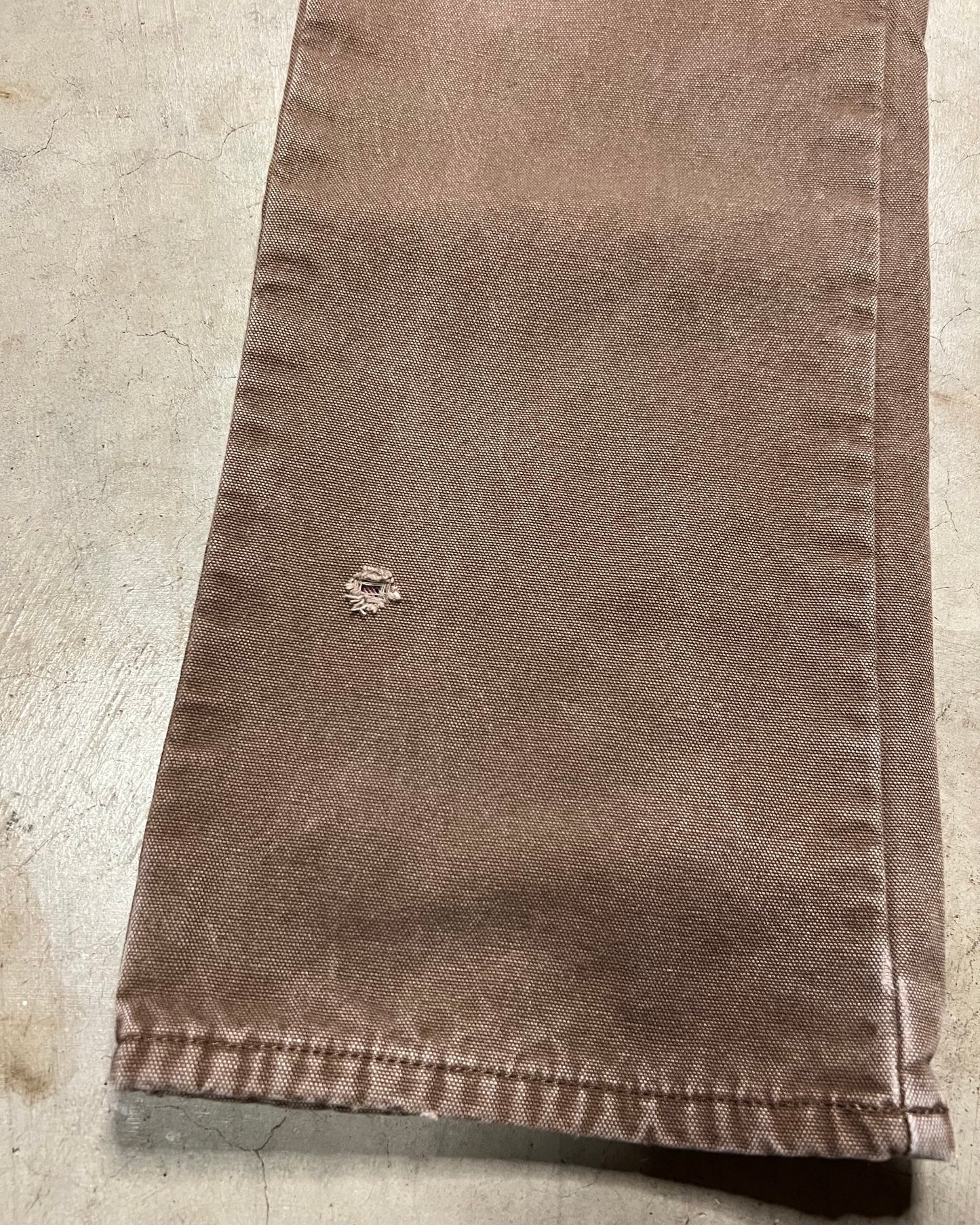 2000's Brown Flannel Lined Dickies Carpenter Pants