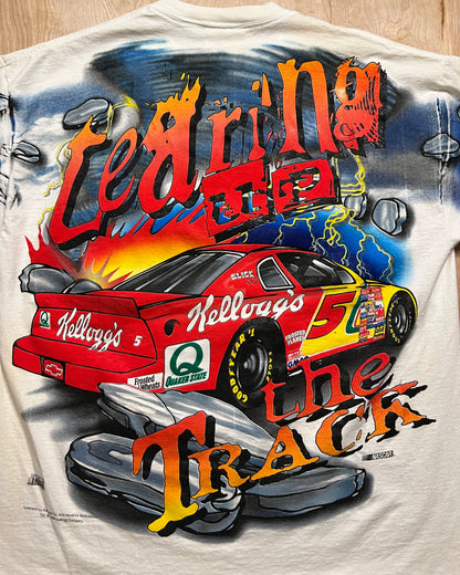 1998 Kellogs Racing Terry Labonte Texas Tornado AOP T-Shirt