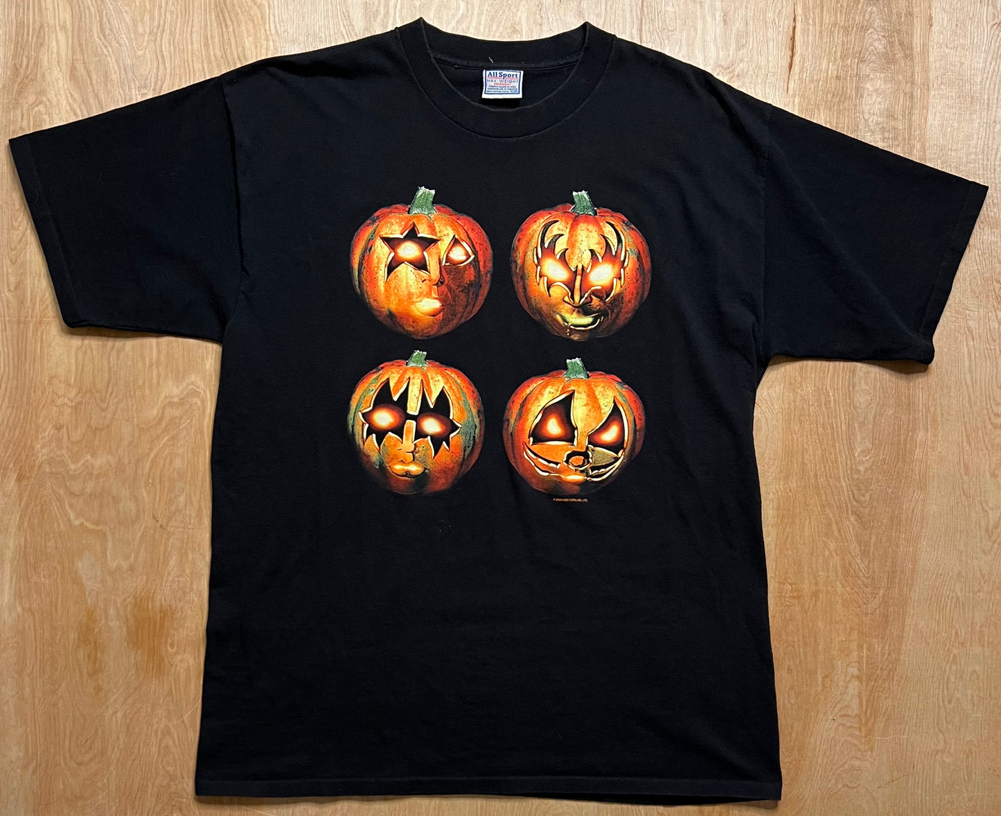 2000 Kiss Halloween Tour Single Stitch T-Shirt