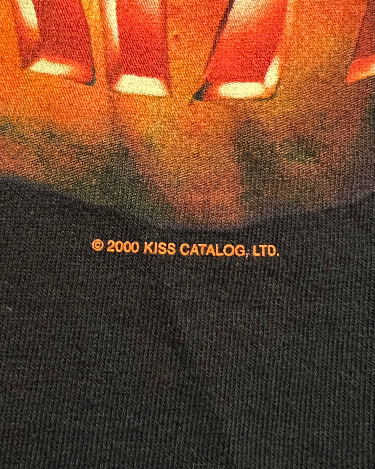 2000 Kiss Halloween Tour Single Stitch T-Shirt