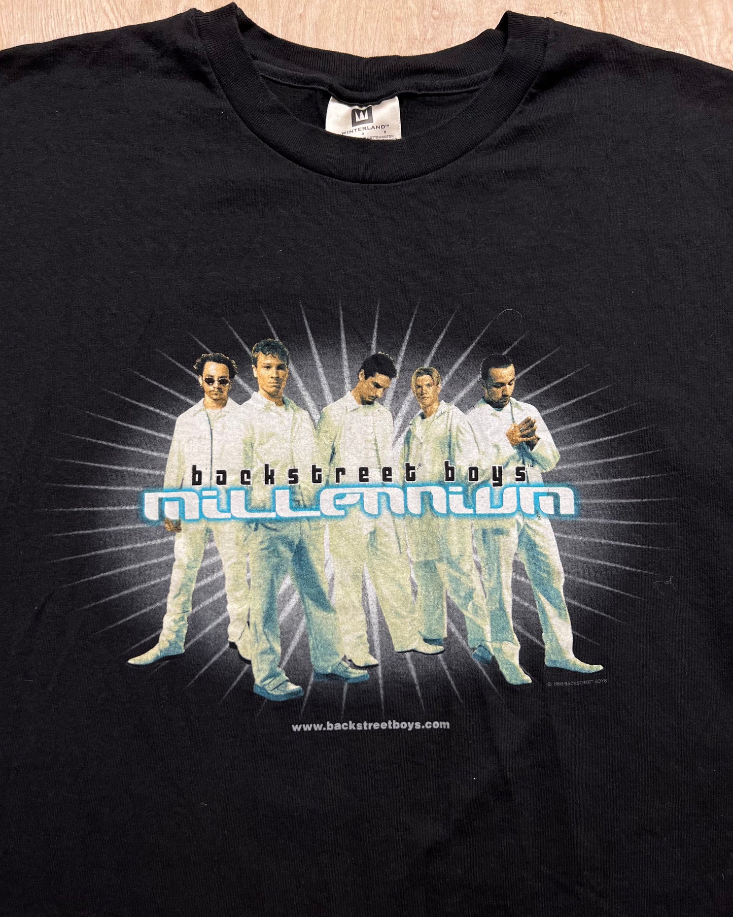 1999 Backstreet Boys Millennium Album T-Shirt