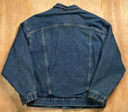 1990's Carhartt Blanket Lined Denim Jacket
