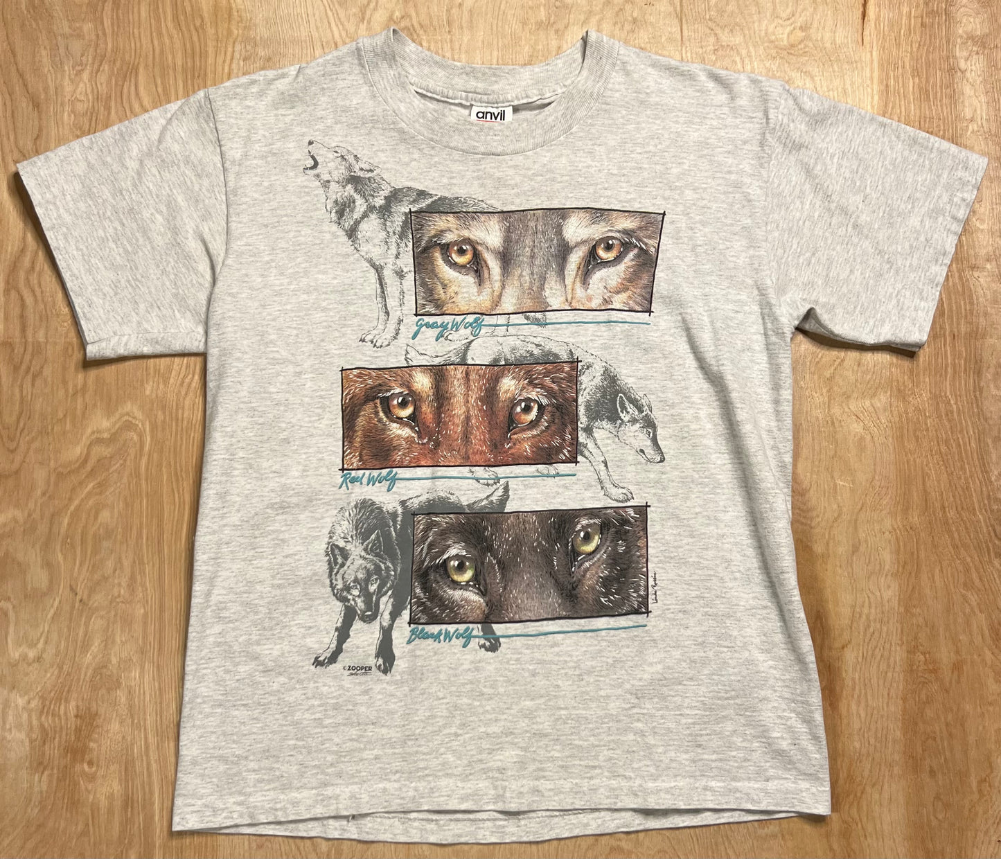 1990's Wolf Species Single Stitch T-Shirt