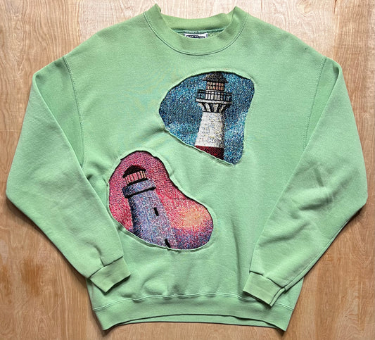 GSB Custom Lighthouse Blanket Combo Crewnecks