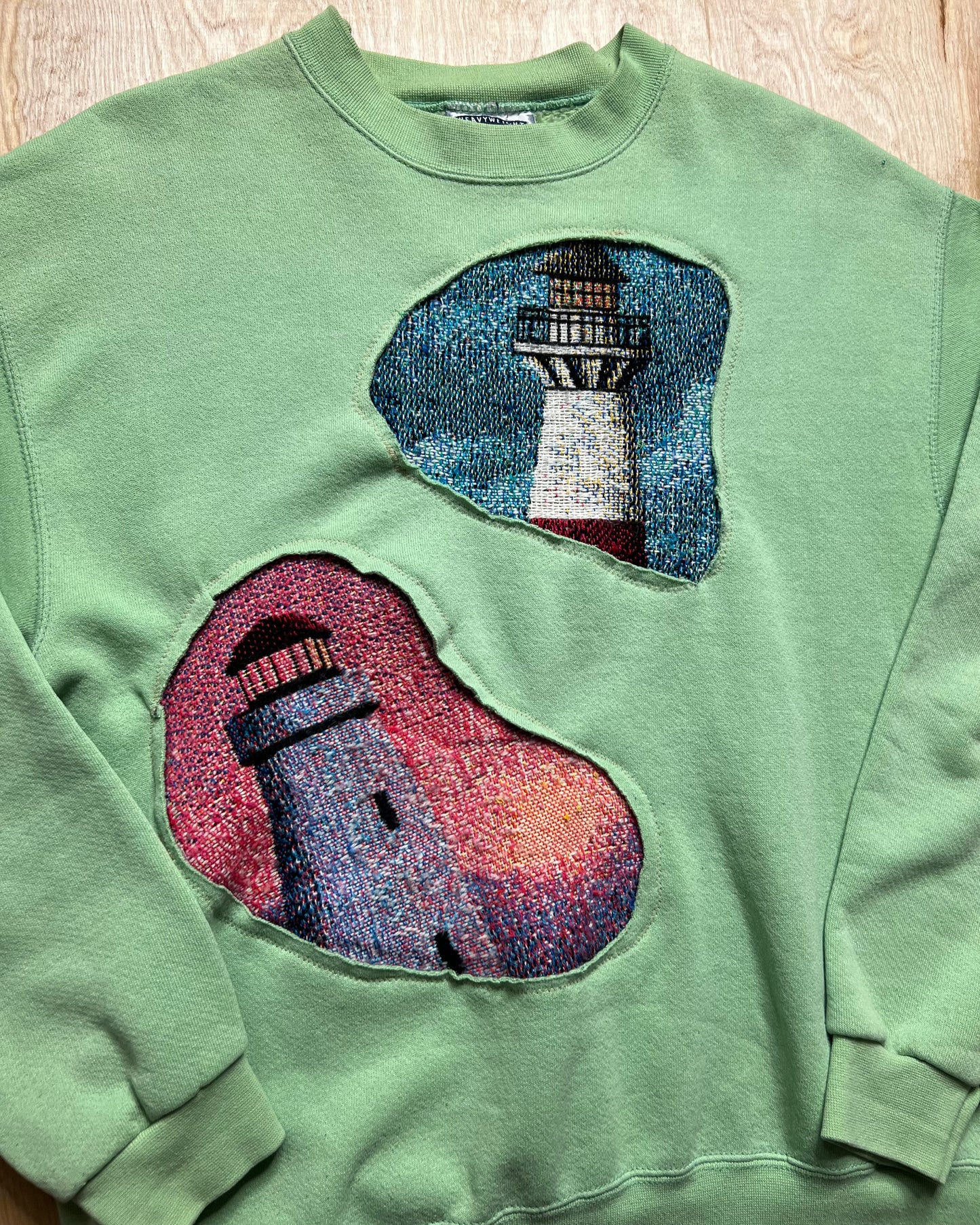 GSB Custom Lighthouse Blanket Combo Crewnecks