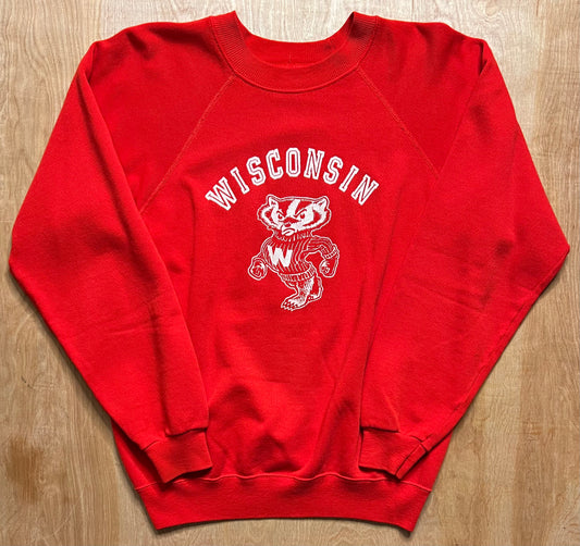 1980's Wisconsin Badgers Bucky Crewneck