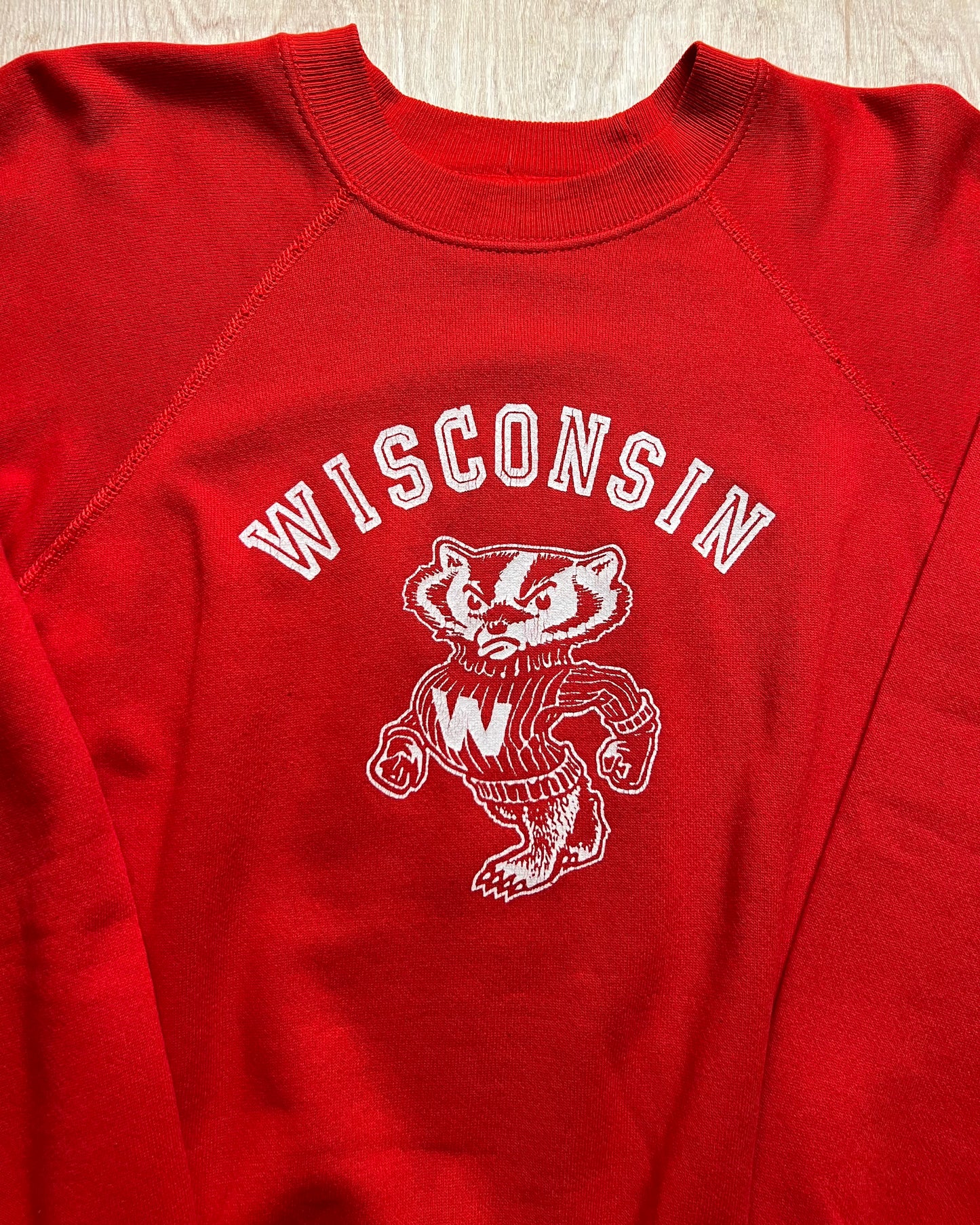 1980's Wisconsin Badgers Bucky Crewneck