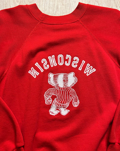 1980's Wisconsin Badgers Bucky Crewneck