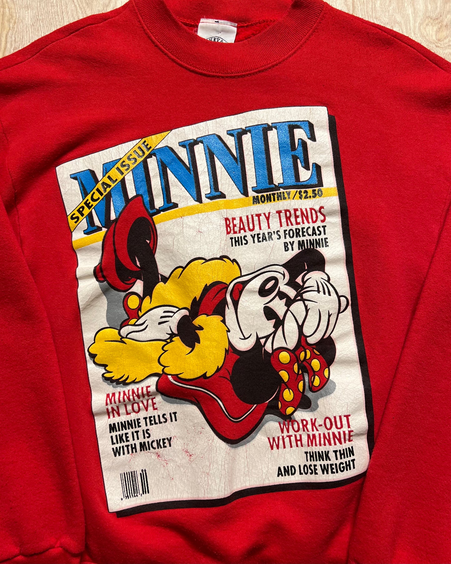 1990's Minnie Mouse Cover Issue Crewneck