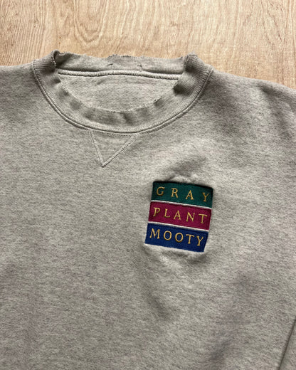 Vintage "Gray, Plant, Mooty" Crewneck