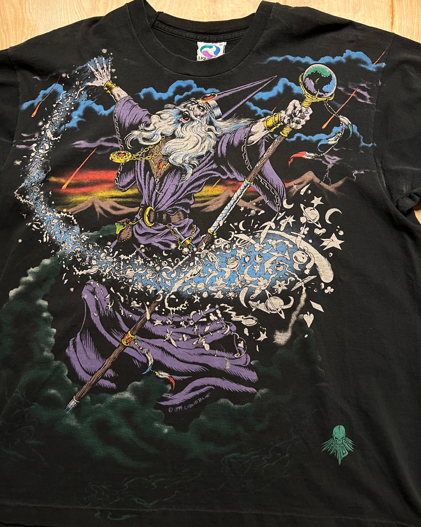 1994 Liquid Blue Wizard Single Stitch T-Shirt