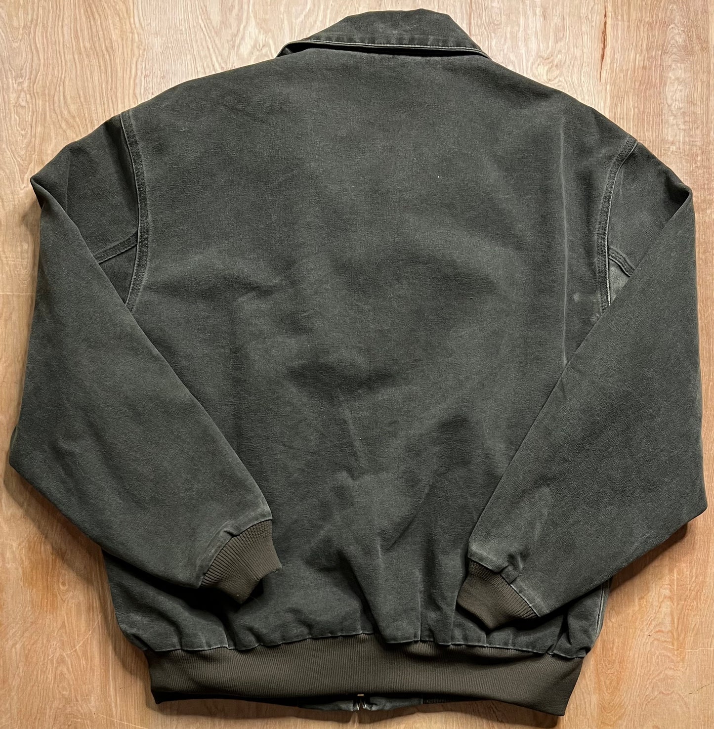 Vintage Carhartt Faded Olive Green Santa Fe Bomber Jacket