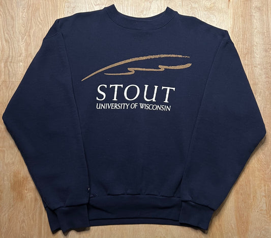 1990's University of Wisconsin Stout Jansport Crewneck