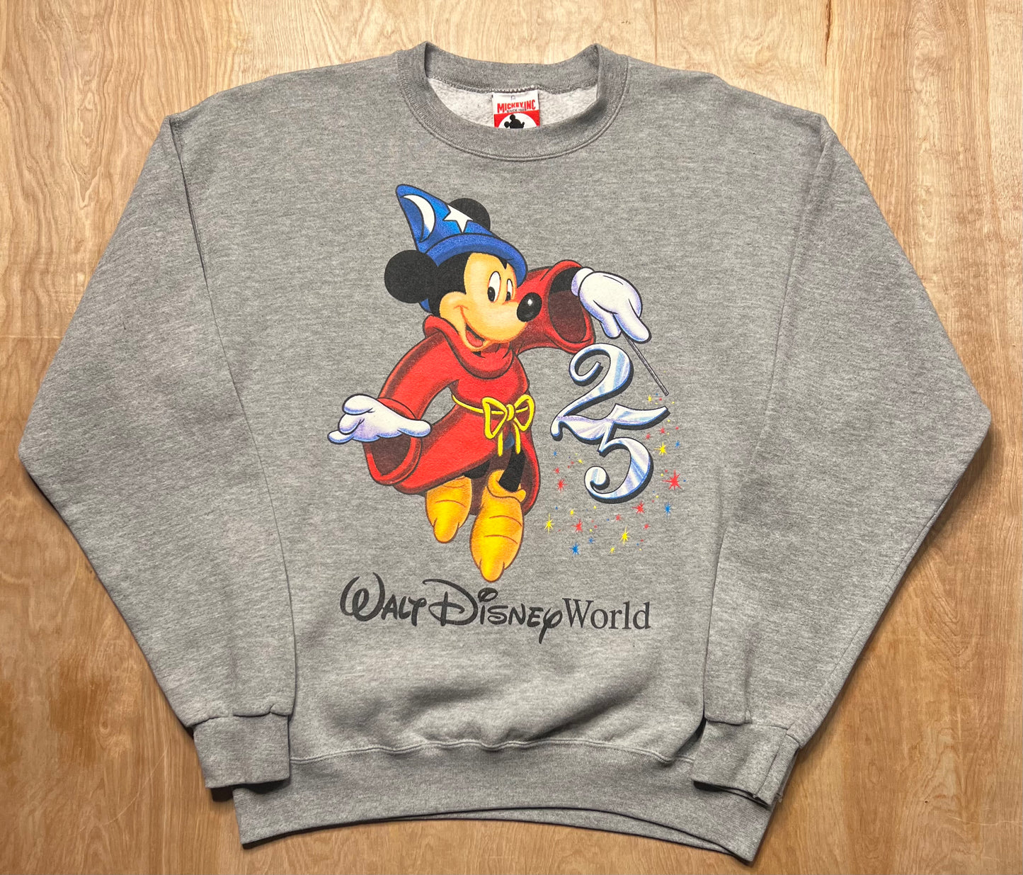 1996 Walt Disney World 25th Anniversary Crewneck