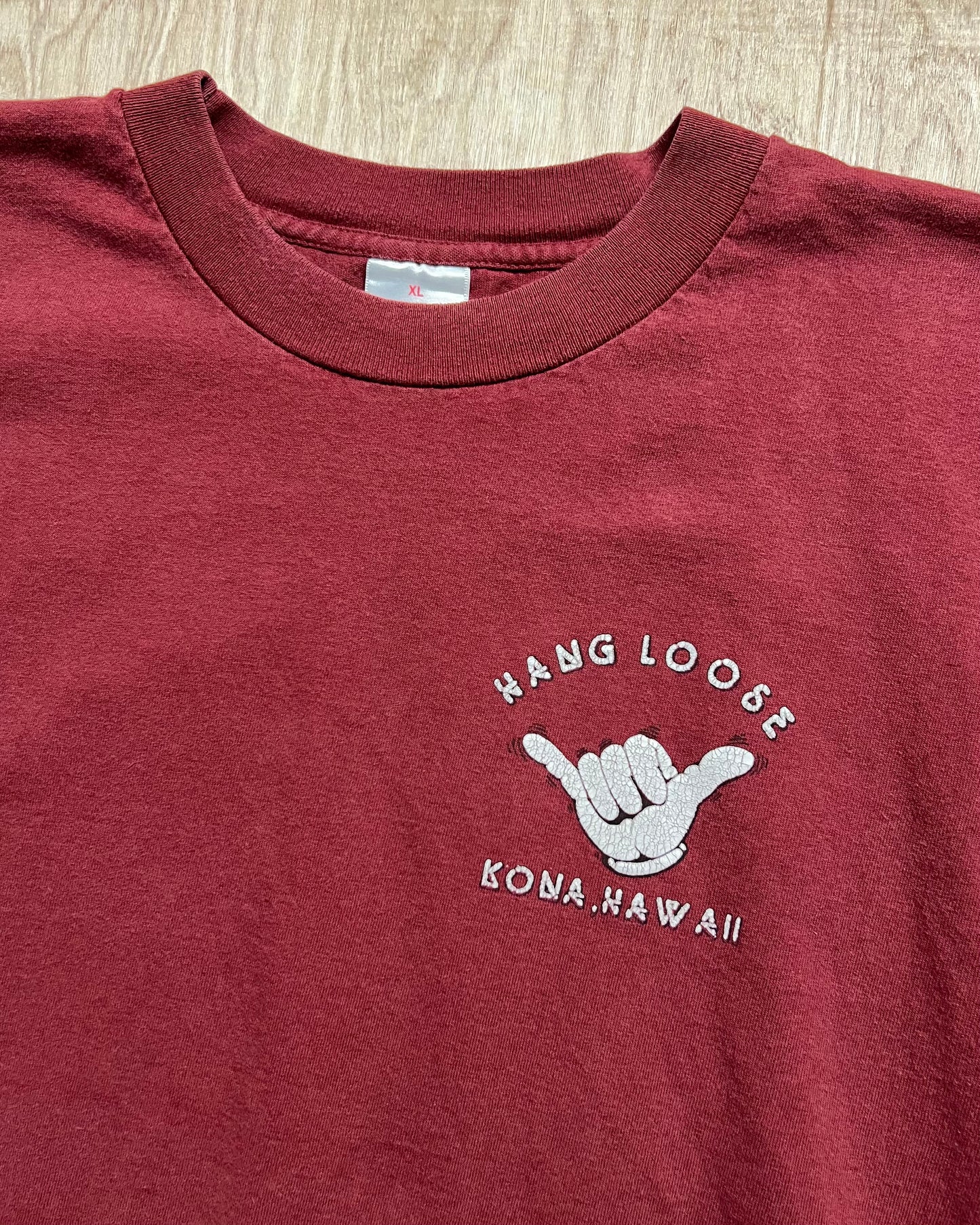 1990's "Hang Loose" Kona, Hawaii Single Stitch T-Shirt