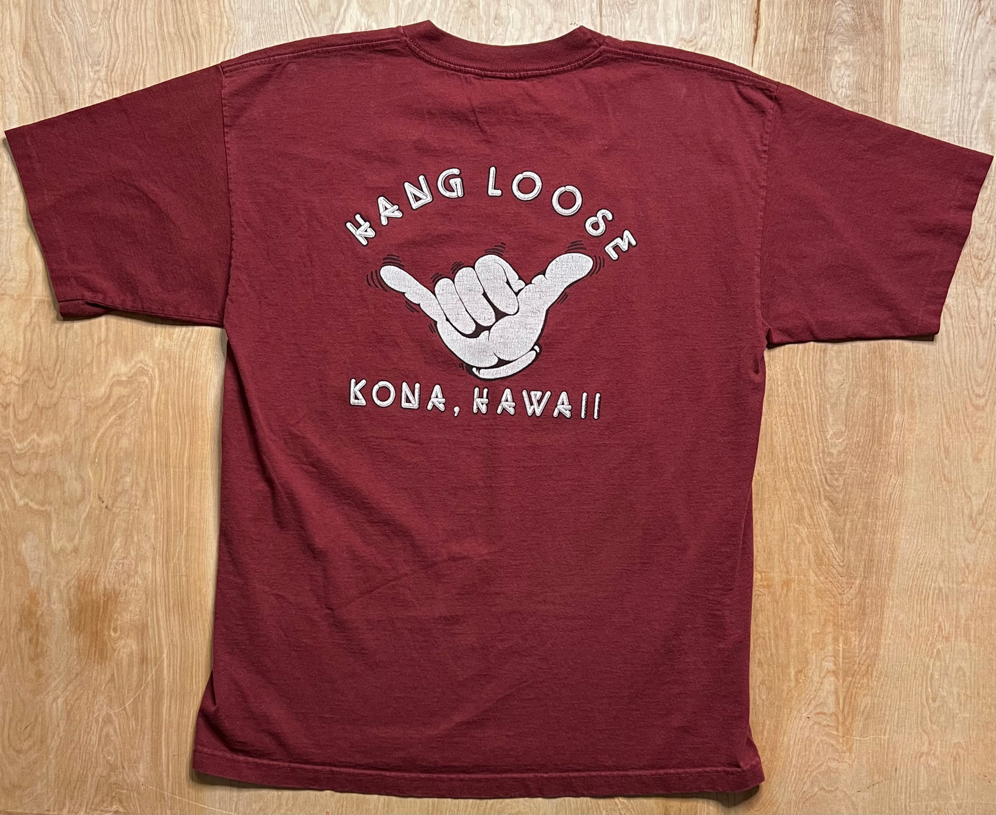 1990's "Hang Loose" Kona, Hawaii Single Stitch T-Shirt