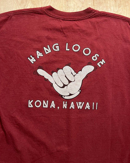 1990's "Hang Loose" Kona, Hawaii Single Stitch T-Shirt